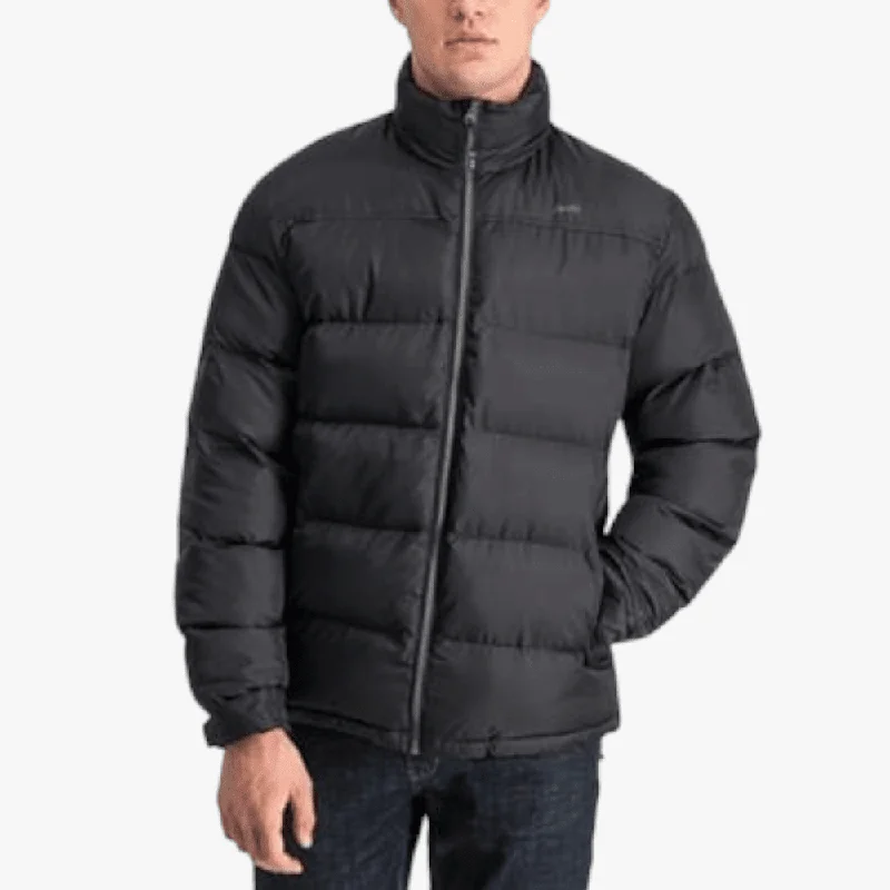 Jeep Mens Hero Puffer Jacket Black