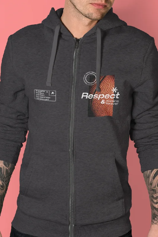 Respect, Full Zip Hoodie