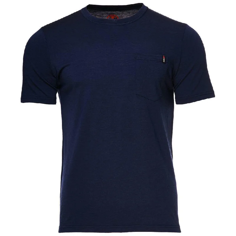 Mens Merino 150 Pocket Tee (Navy)