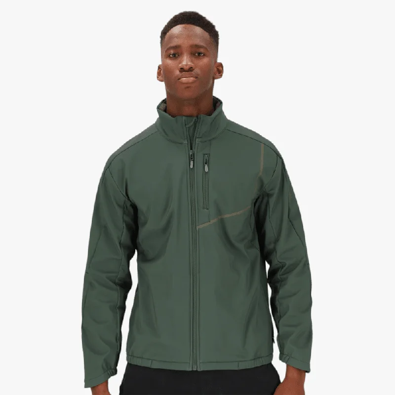 Salomon Mens Ossa Softshell Jacket Laurel Wreath