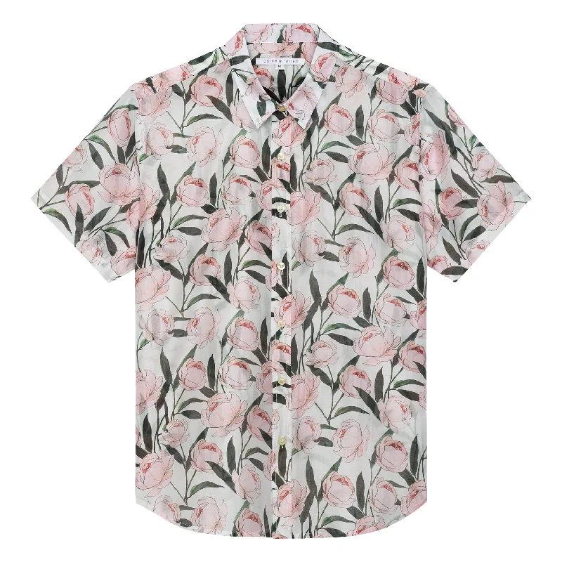 SAVE 70%- Pink Tivoli Terrazzo Oversized Shirt