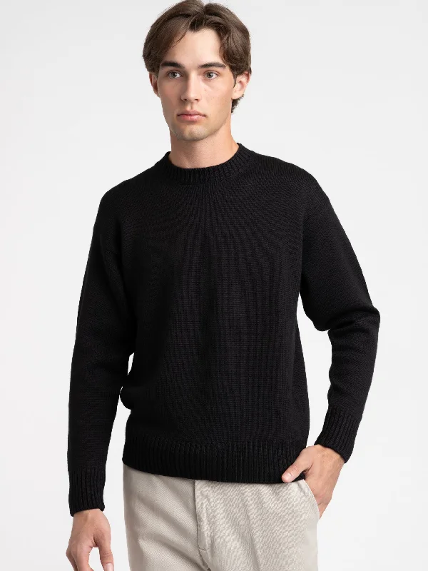 Black Crewneck Sweater