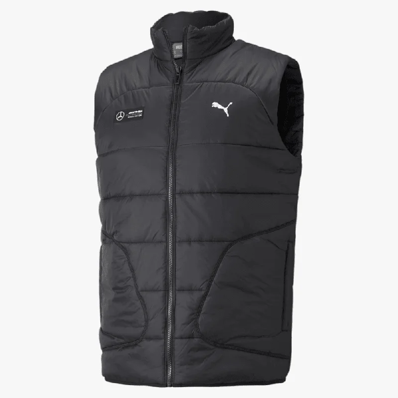 Puma Mens Mapf1 Rct Padded Sleeveless Jacket Black