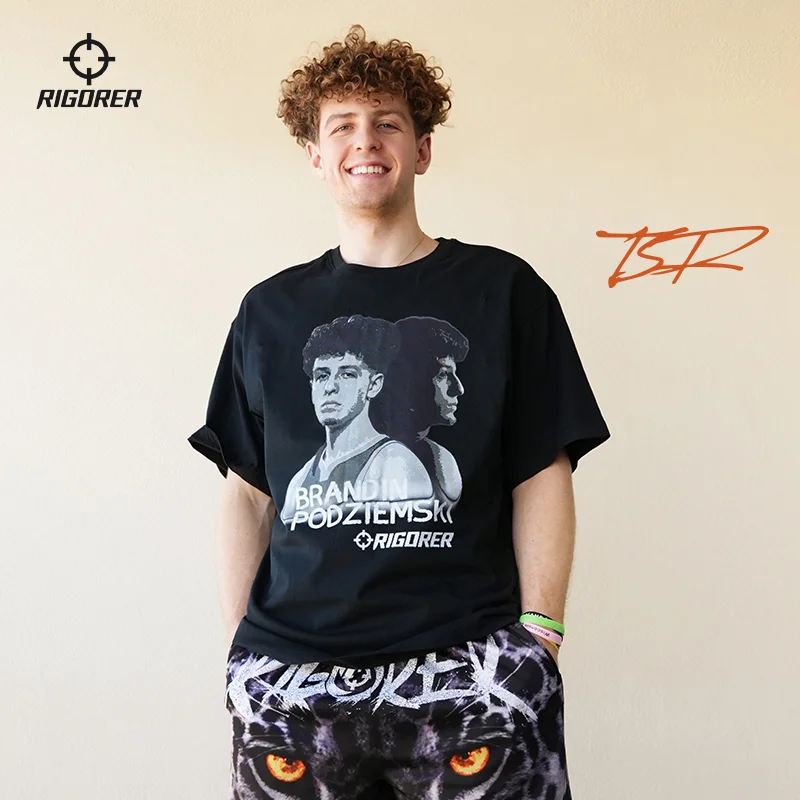 Rigorer Brandin Podziemski Image T-shirt [YX-L93-1BJ]