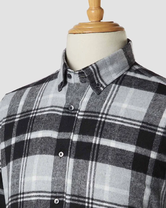 Cold Flint Flannel Checked Shirt