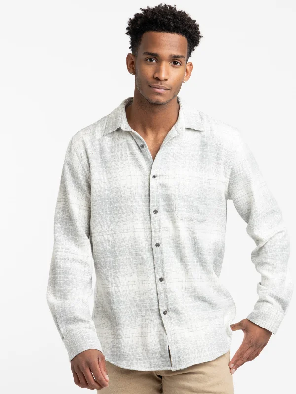 Grey Check Fabri Shirt