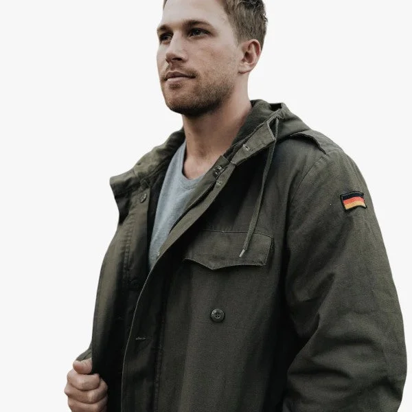 German Parka Jacket Olive