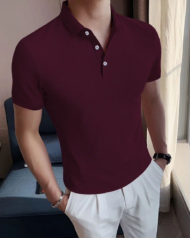 Polo Maroon T-Shirt