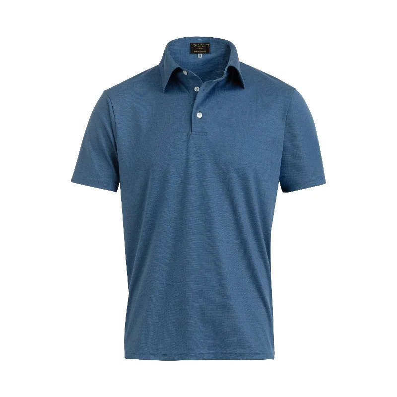 Petrol Cotton Polo Shirt - New