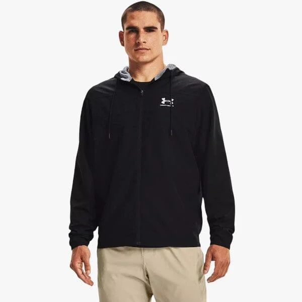 Under Armour Men's Sport style Windbreaker Jacket 003 Black