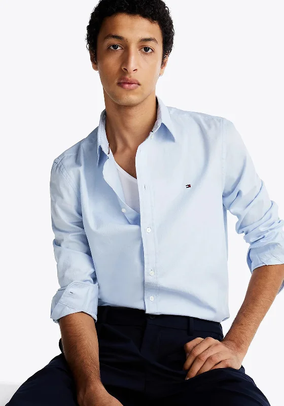 Tommy Hilfiger Flex Slim Fit Shirt, Breezy Blue