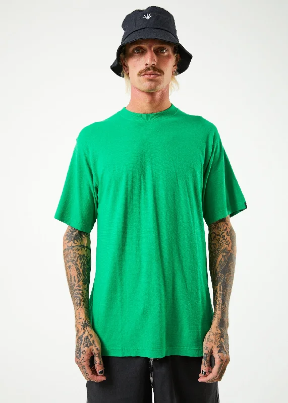 AFENDS Mens Classic - Retro Tee - Forest