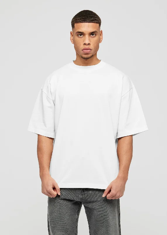 White Basic Oversized T-Shirt