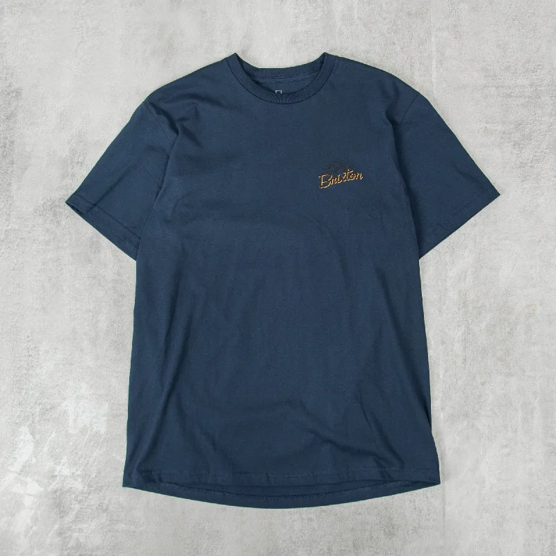 Brixton Welton S/S Tee - Washed Navy