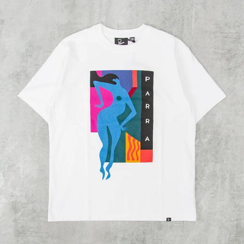 By Parra Beached and Blank Tee - White