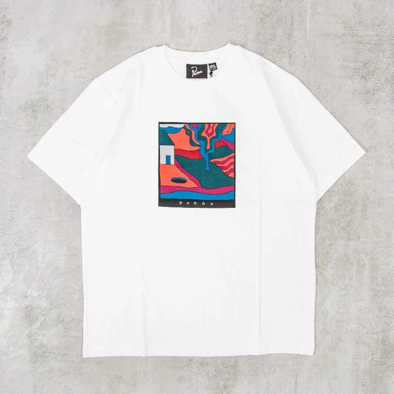 By Parra Hole in the Yard Tee - White