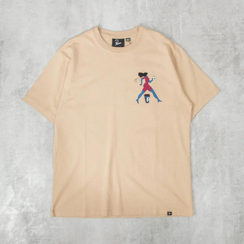 By Parra Questioning Tee - Beige