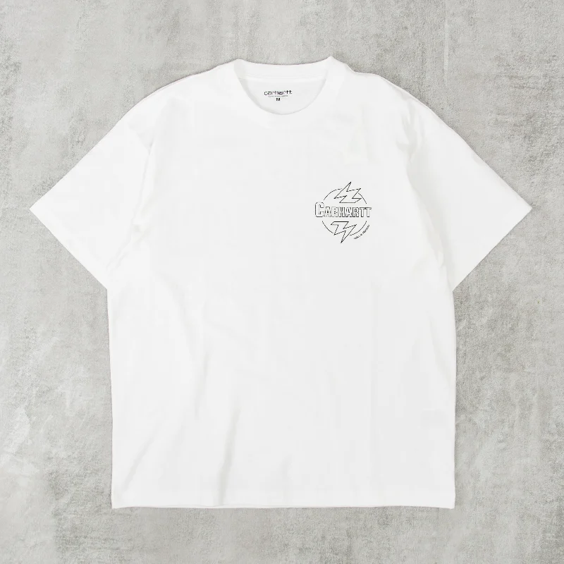 Carhartt WIP Ablaze Tee - White / Black