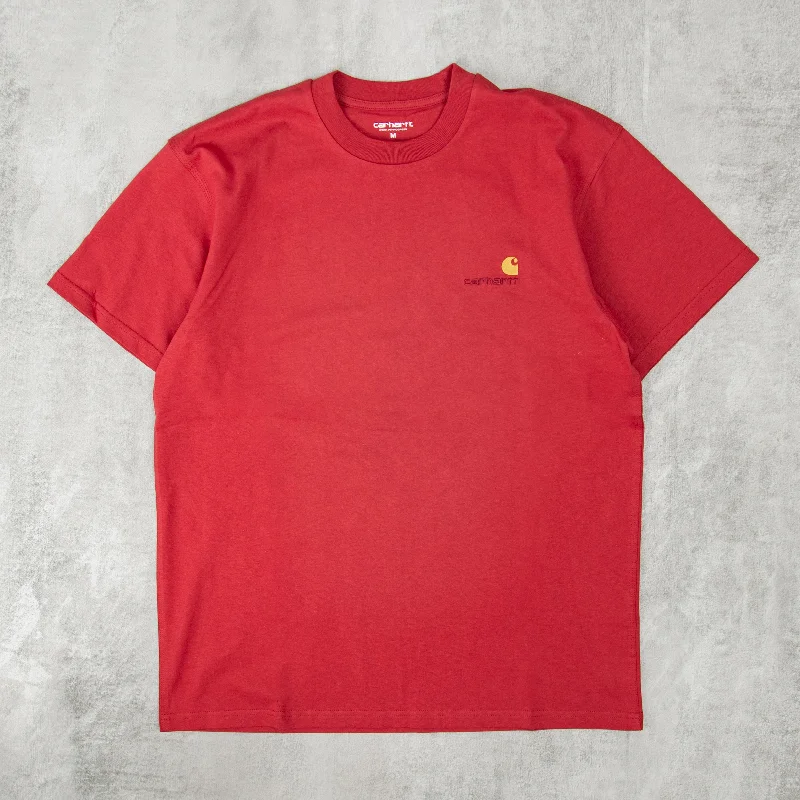 Carhartt WIP American Script S/S Tee - Tuscany