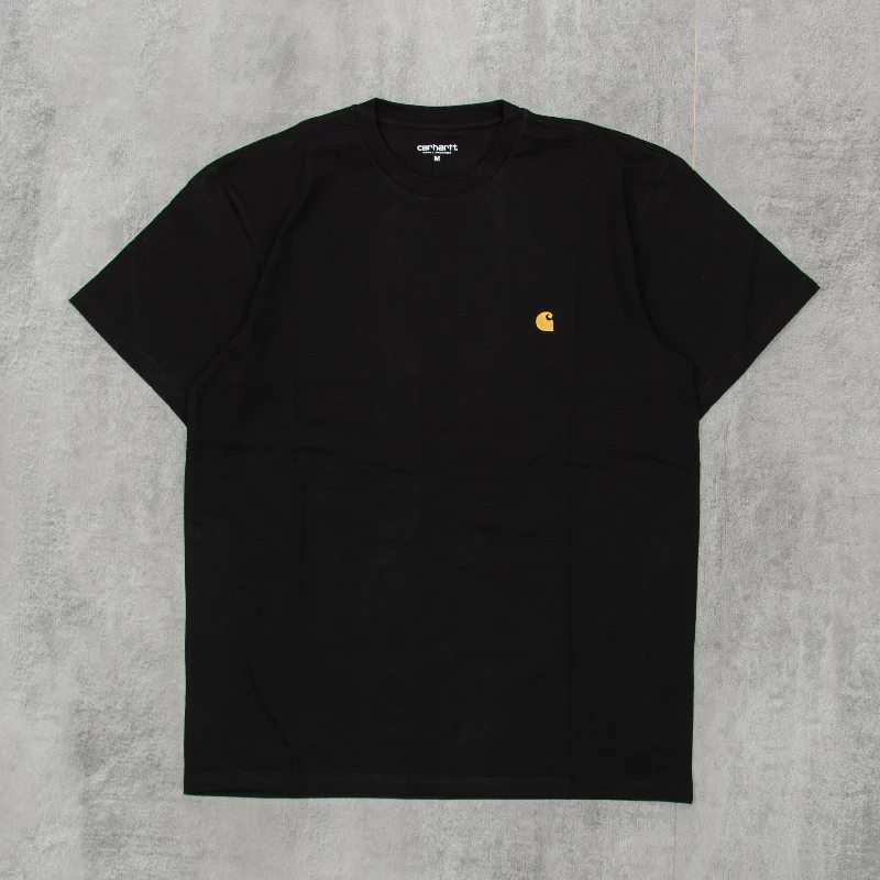 Carhartt WIP Chase S/S Tee - Black