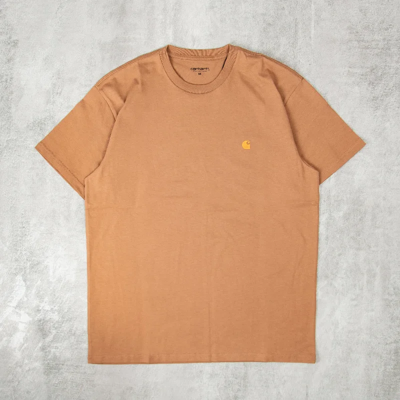 Carhartt WIP Chase S/S Tee - Peanut