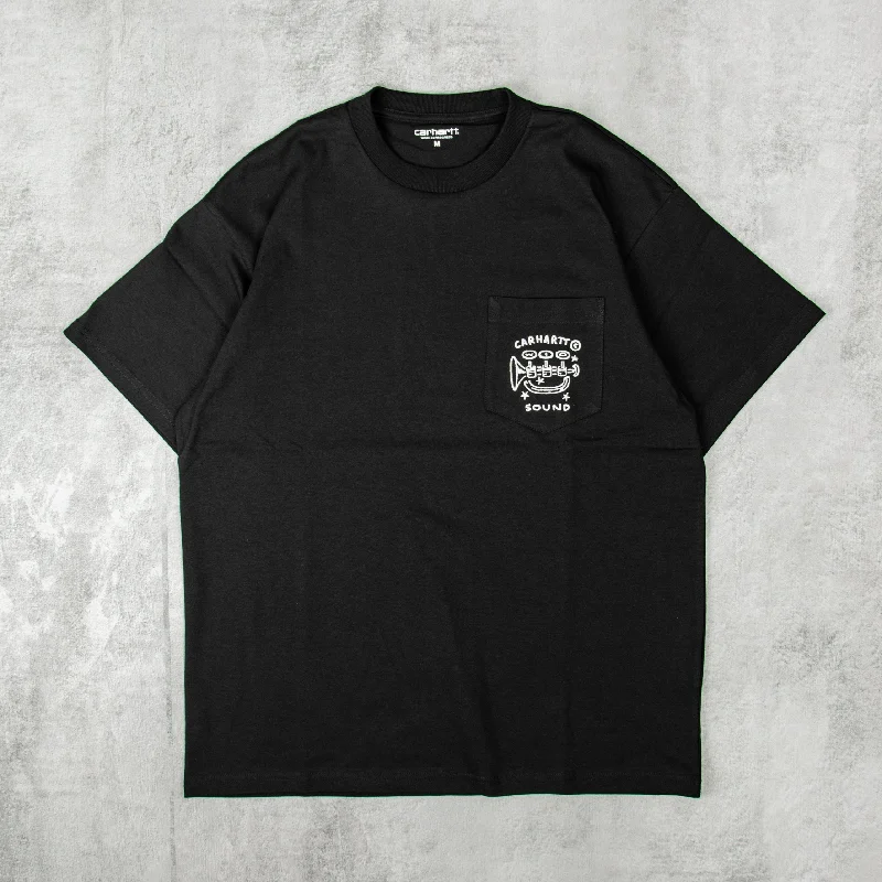 Carhartt WIP Fragments Pocket Tee - Black / White