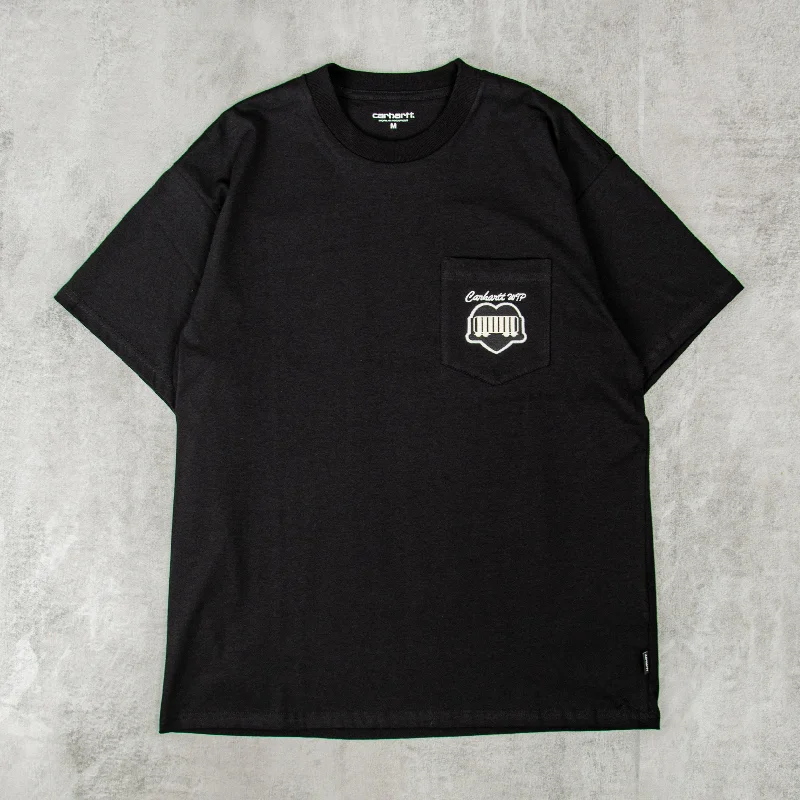 Carhartt WIP Heart Train Tee - Black