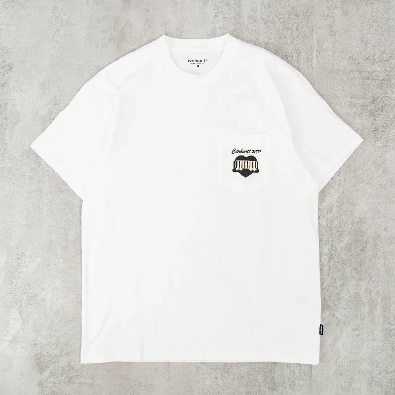 Carhartt WIP Heart Train Tee - White