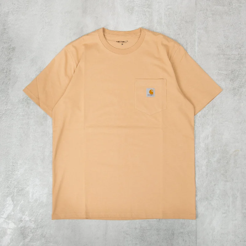 Carhartt WIP Pocket S/S Tee - Dusty H Brown