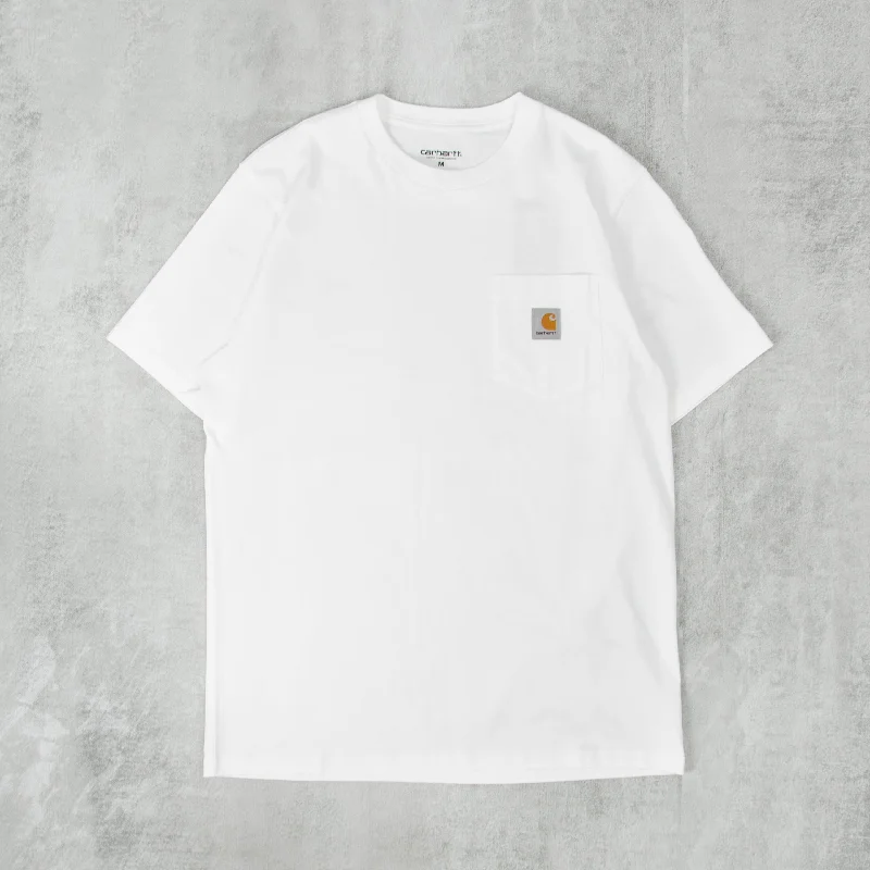 Carhartt WIP Pocket S/S Tee - White