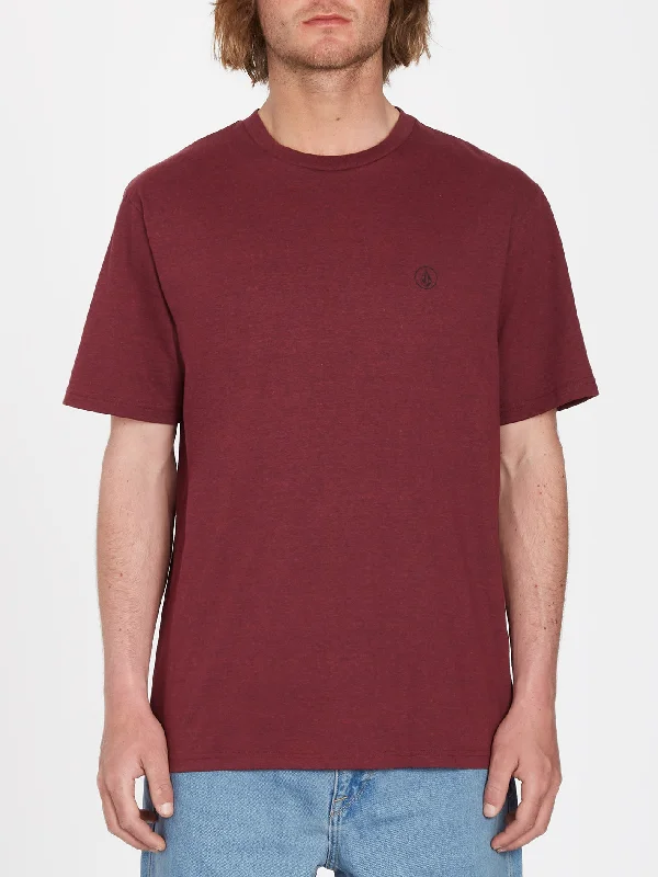 Circle Blanks T-shirt - PLUM