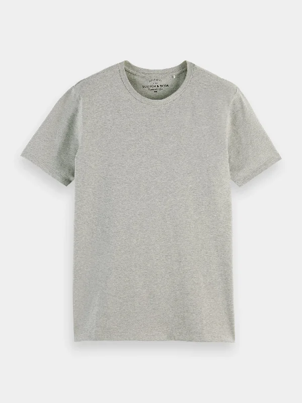 Classic organic cotton/elastane crewneck t-shirt