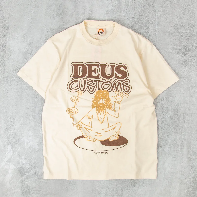 Deus ex Machina Emphatic Wave Tee - Dirty White