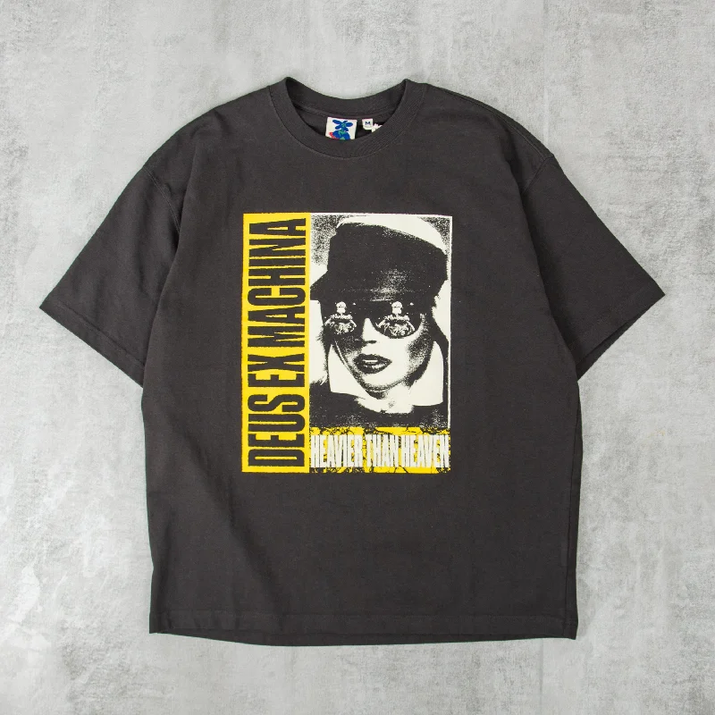 Deus ex Machina Heavier Than Heaven Tee - Anthracite