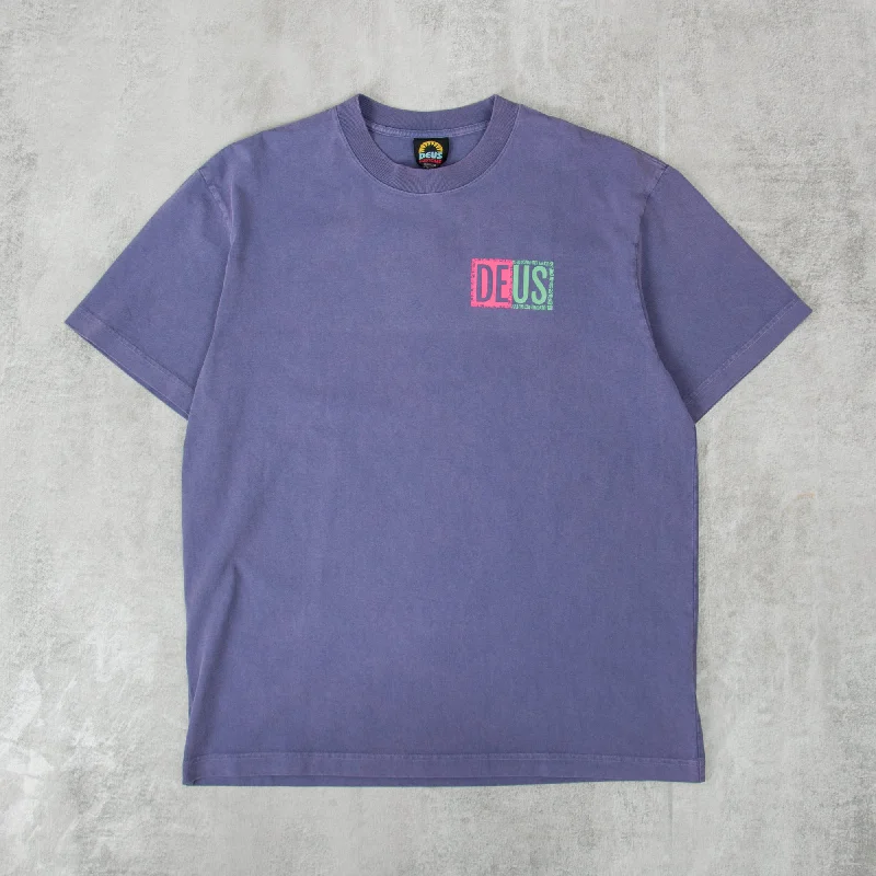 Deus ex Machina Lineup Tee - Blue Ribbon