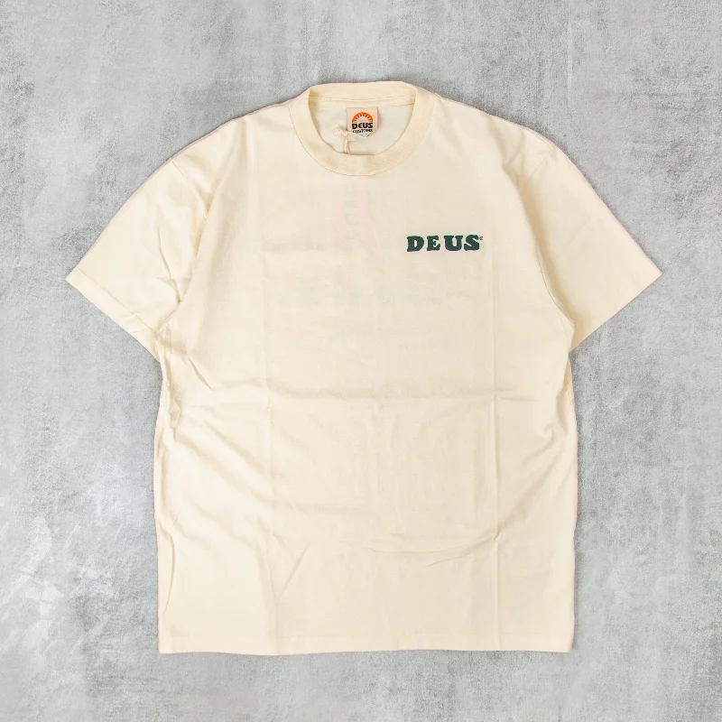 Deus ex Machina Real Good Tee - Dirty White