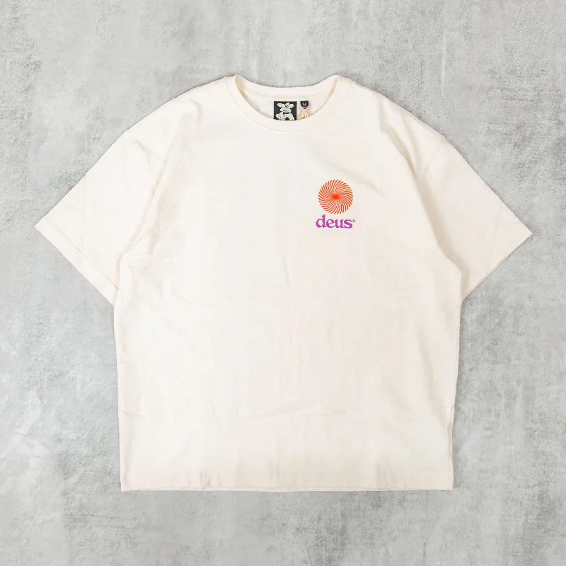 Deus ex Machina Strata Tee - Vintage White