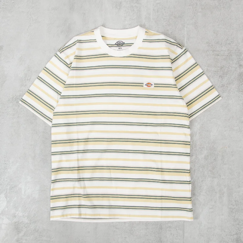 Dickies Glade Stripe S/S Tee - Yellow