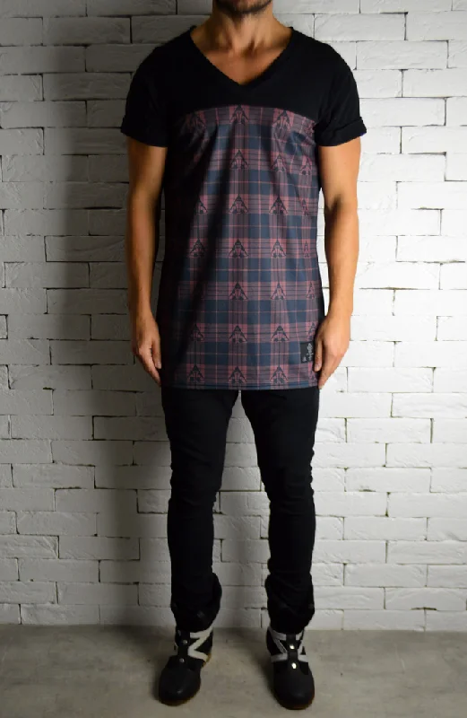 Directional Half T-Shirt - Directional Tartan