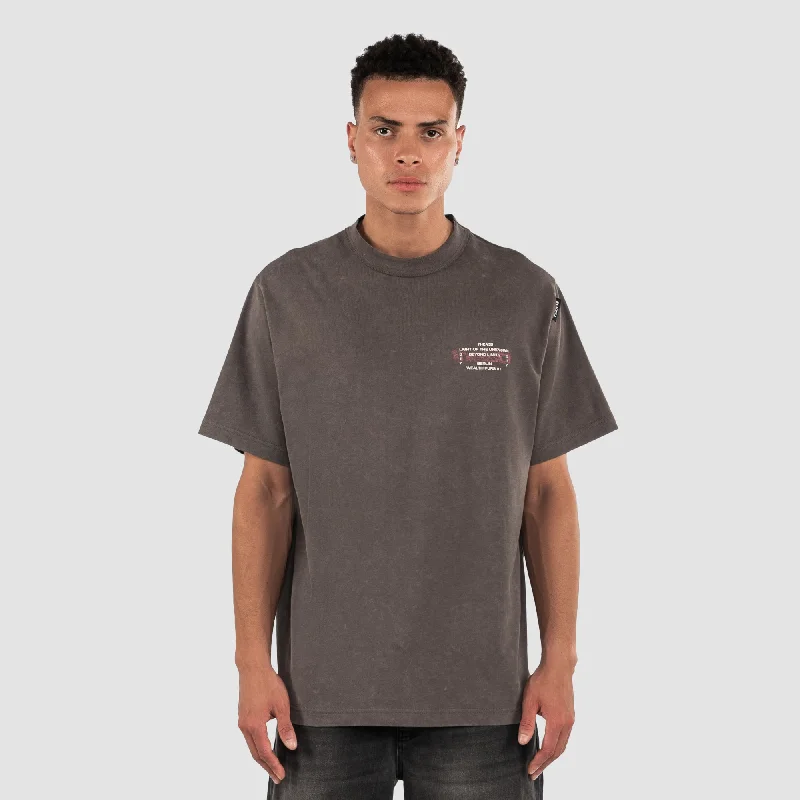 ECHO T-SHIRT - WASHED BLACK