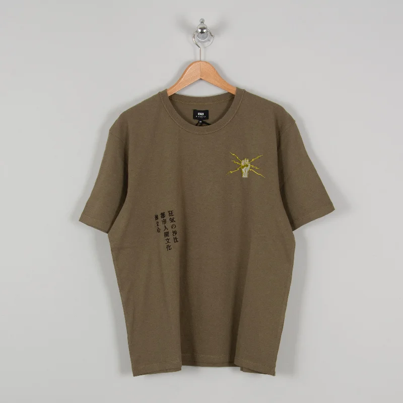 Edwin Autonomous Tee - Martini Olive