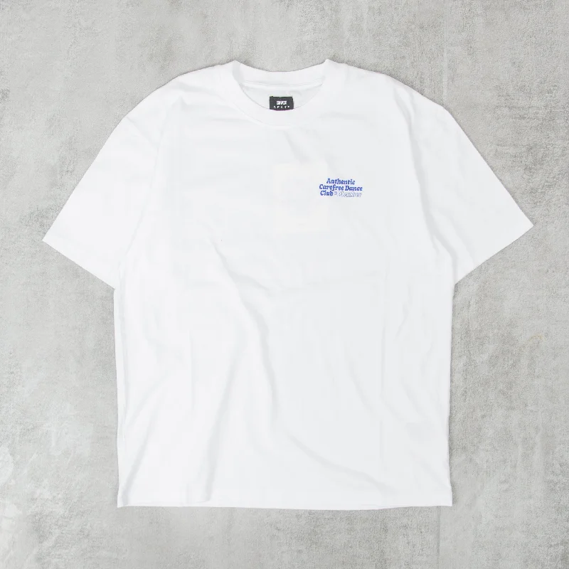 Edwin Carefree Dance Club Tee - White