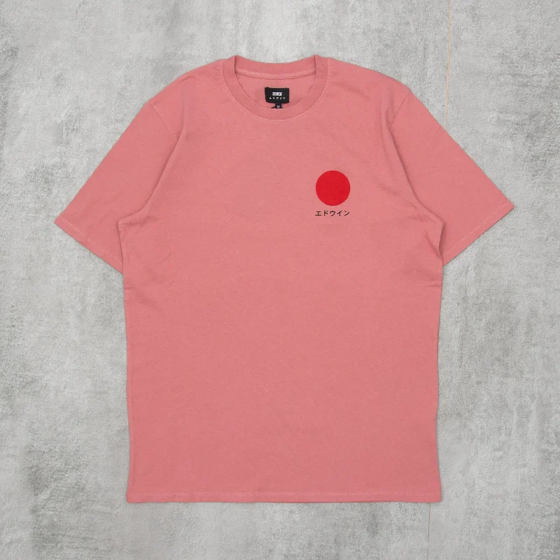 Edwin Japanese Sun Tee - Dusty Rose