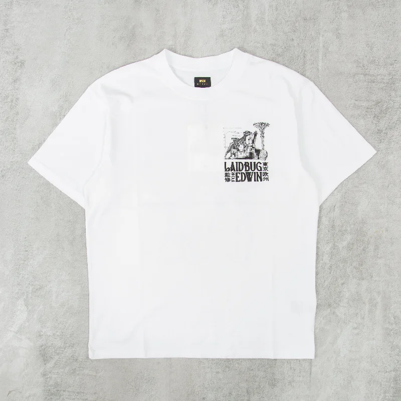 Edwin Yusuke Isao S/S Tee - White