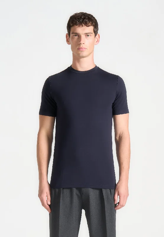 Éternel Fitted Luxe T-Shirt - Navy