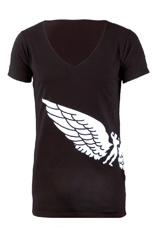 GG Wings Gym T-Shirt - Black