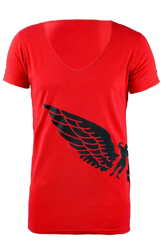 GG Wings Gym T-Shirt - Red