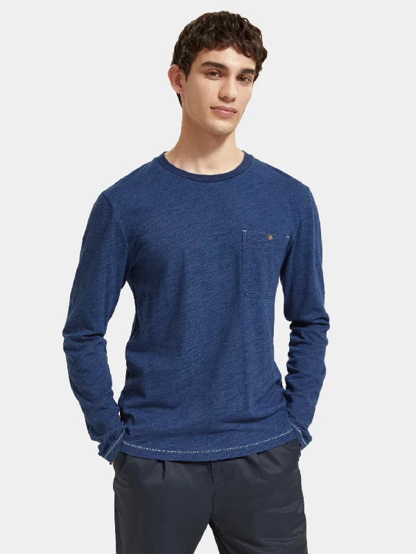 Indigo long sleeved t-shirt