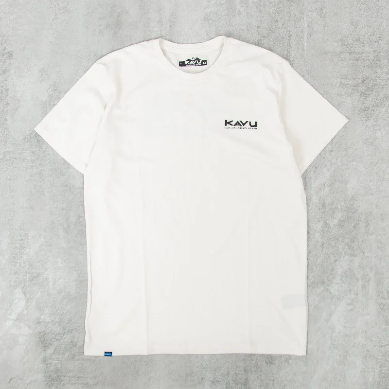 KAVU Klear Above Etch Art Tee - Off White