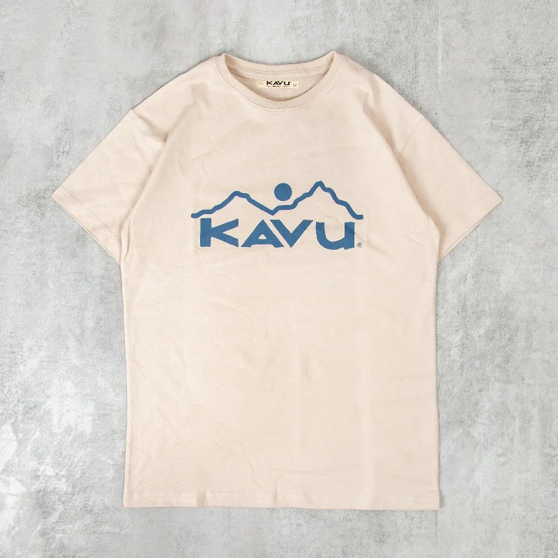 KAVU Vintage Logo Tee - Oatmeal